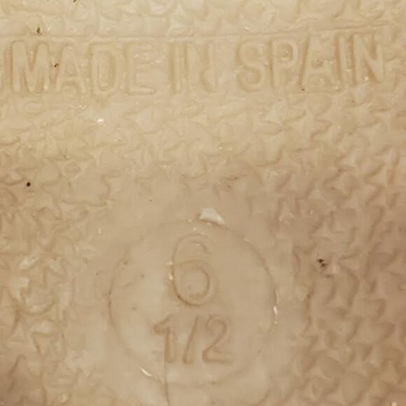 Navy Blue Size 6.5 Suede Open Toe Wedge Slide/Mule Sandals - Picture 6 of 6